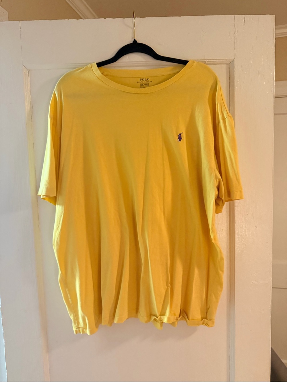 👕☀️ Polo Ralph Lauren Classic Crewneck T-Shirt | Yellow | XXL Tall
